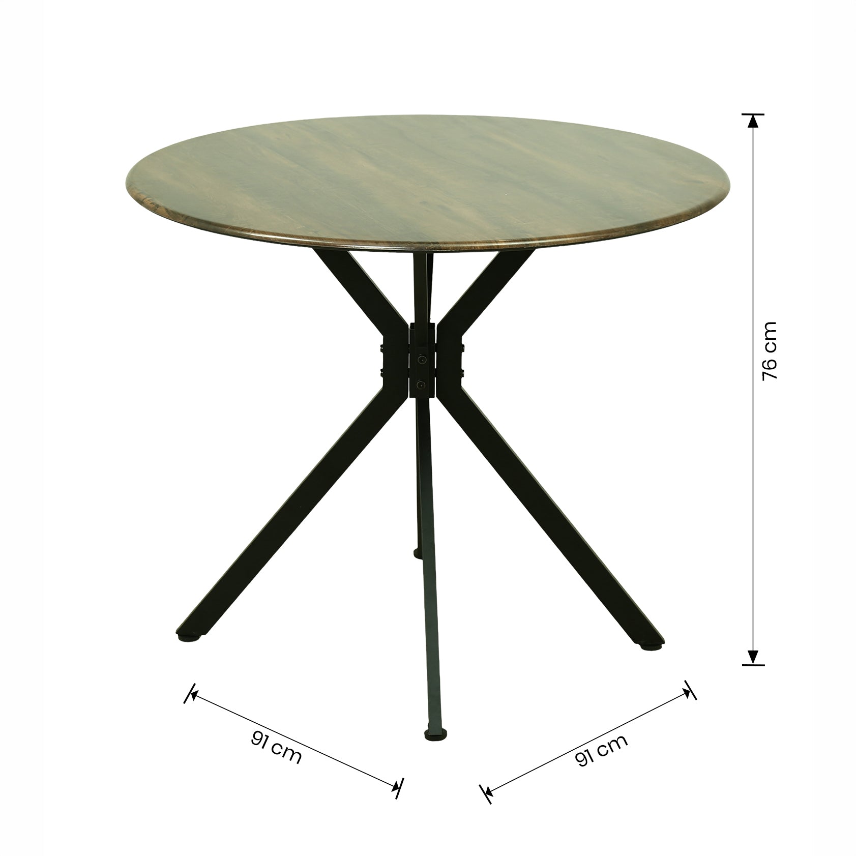 Omaha Round 4 seater Dining Table by Zodiya