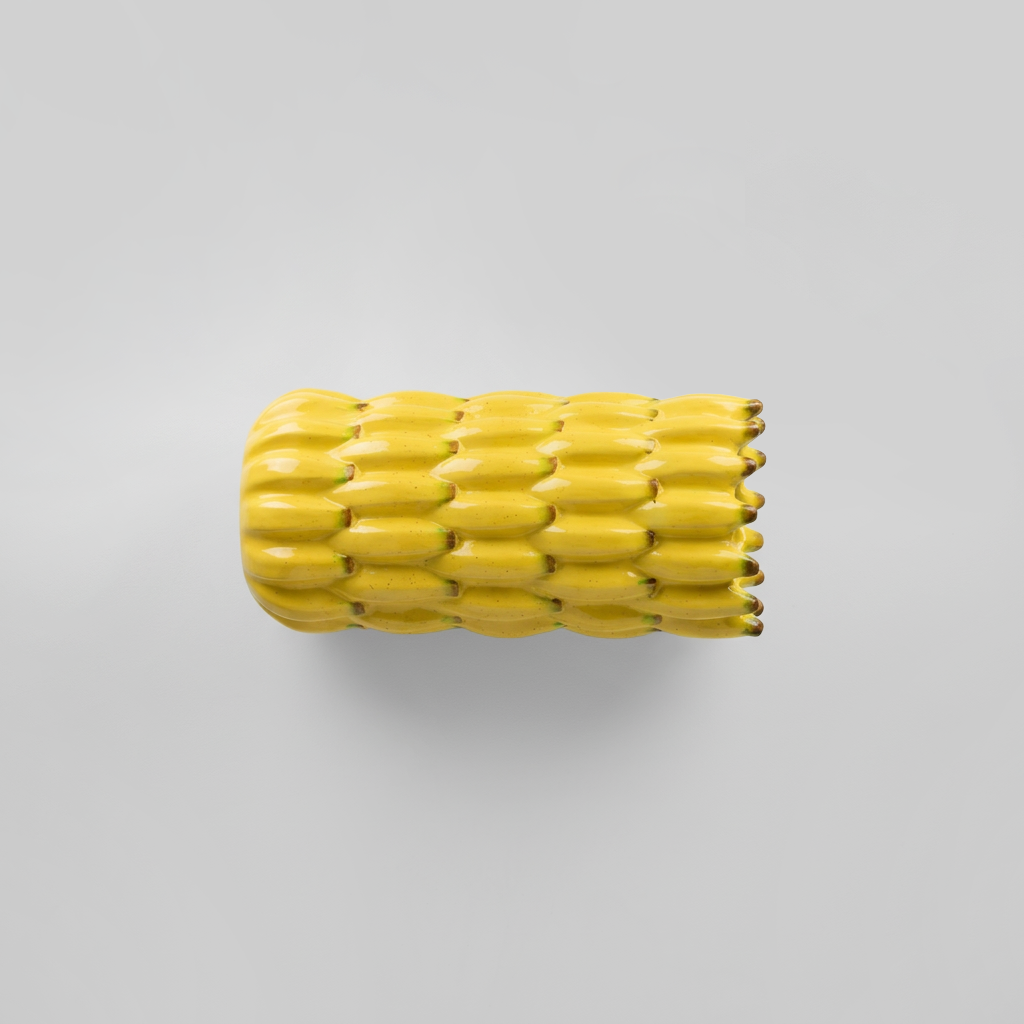 Yellow Flower Vase by Zodiya