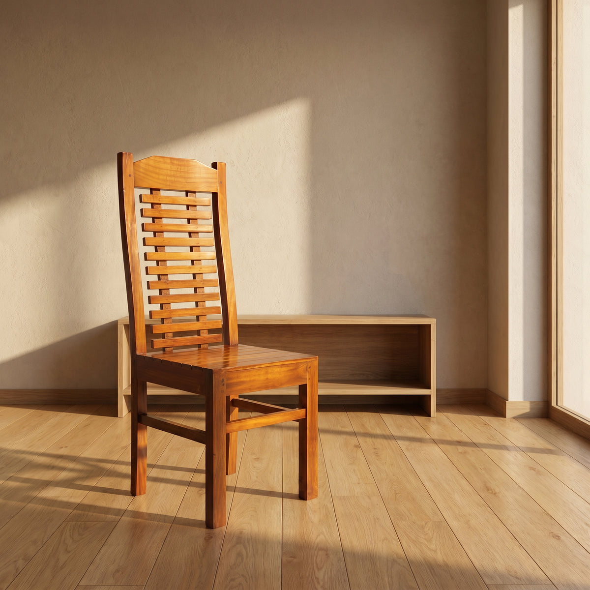 Arboria Wooden Dining Chair By Zodiya