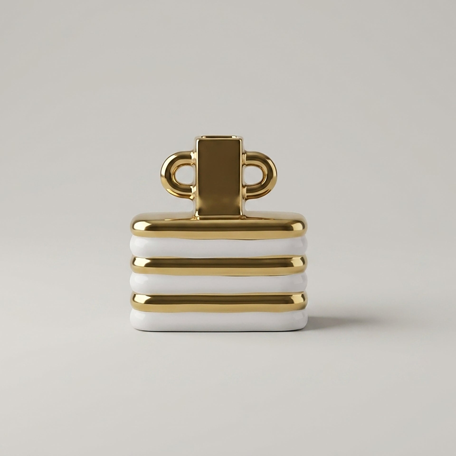 Decorative vase with Gold Accents by Zodiya-4