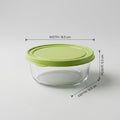 Glass Food Storage Container with Lid (635 ml) by Zodiya