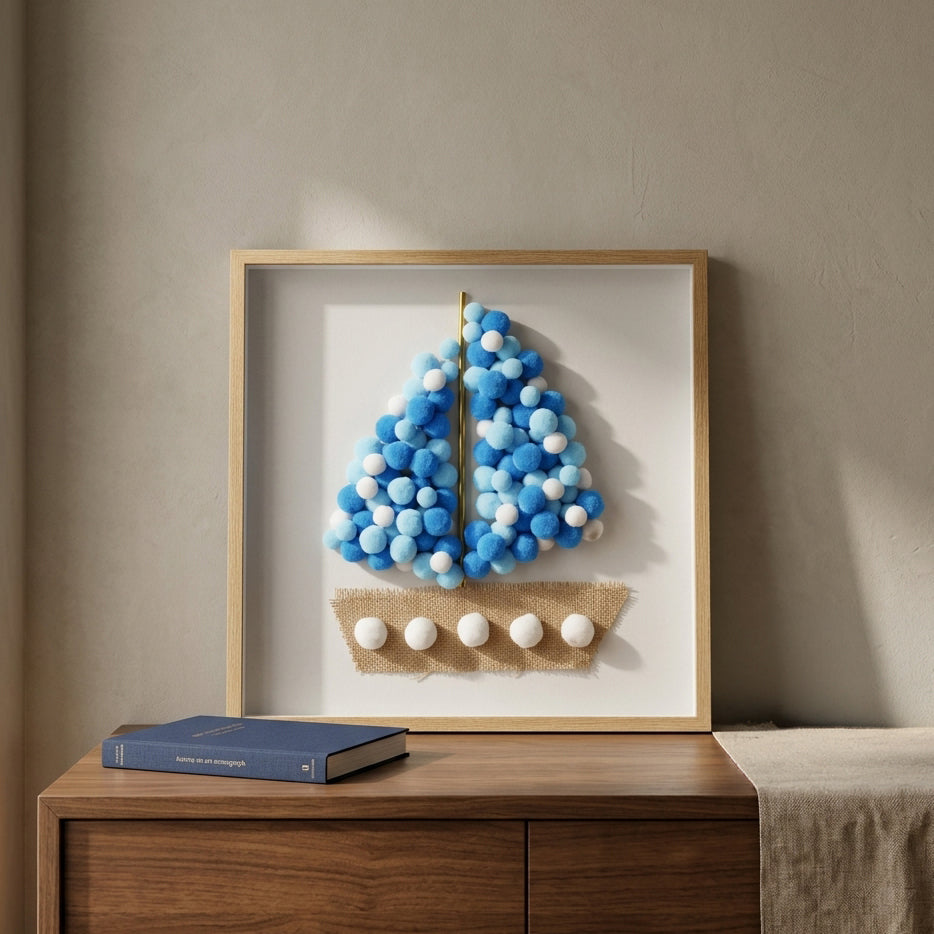 Wooden Frame for Wall (Baloon Design) By Zodiya