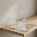 Plastic Refrigerator Storage Box With Botton Drain Button By Zodiya