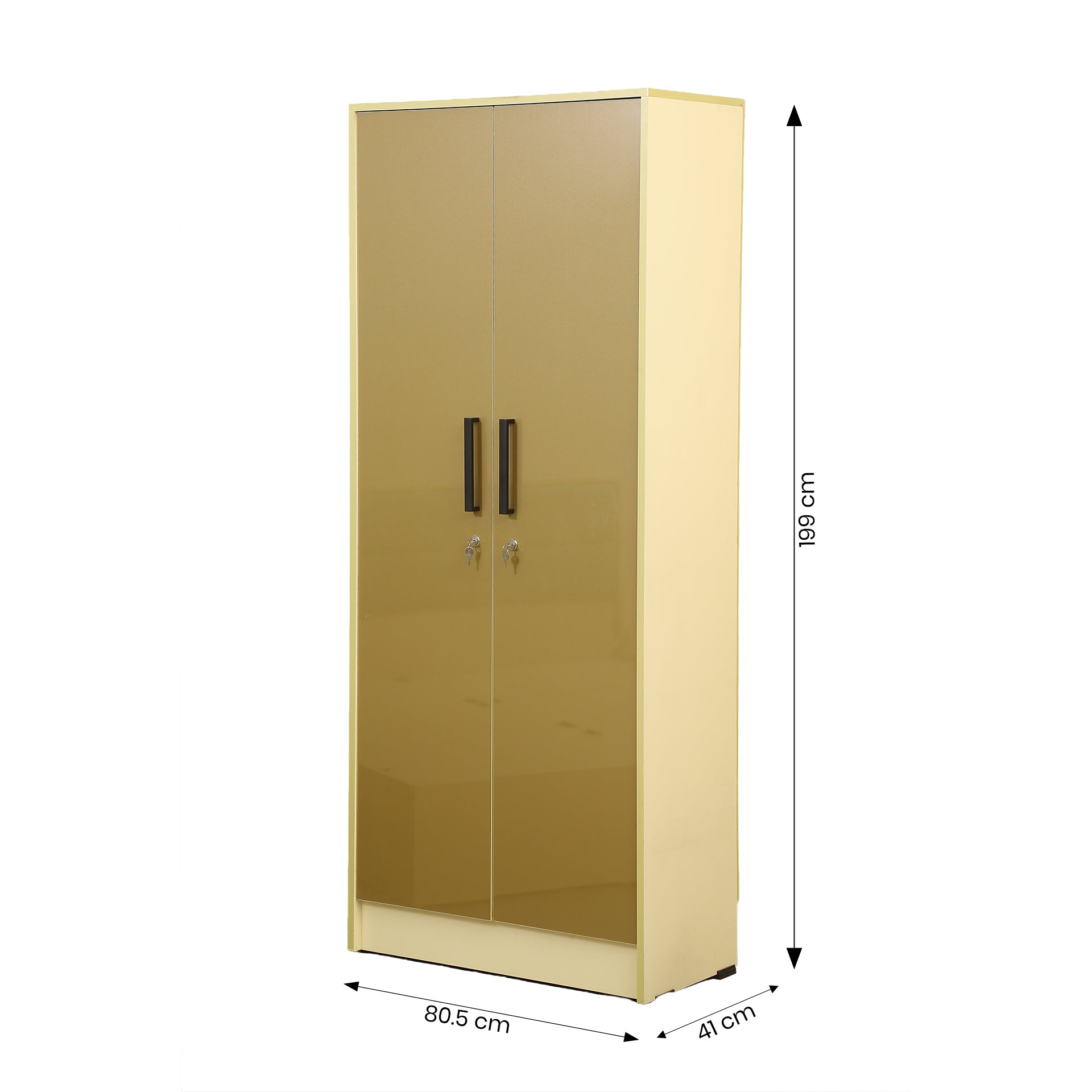 UltraGloss 2 Door Wardrobe by Zodiya