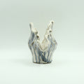 Petal Shape Small Ceramic Flower Vase By Zodiya