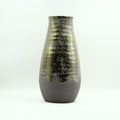Brass Grey Large Ceramic Flower Vase By Zodiya