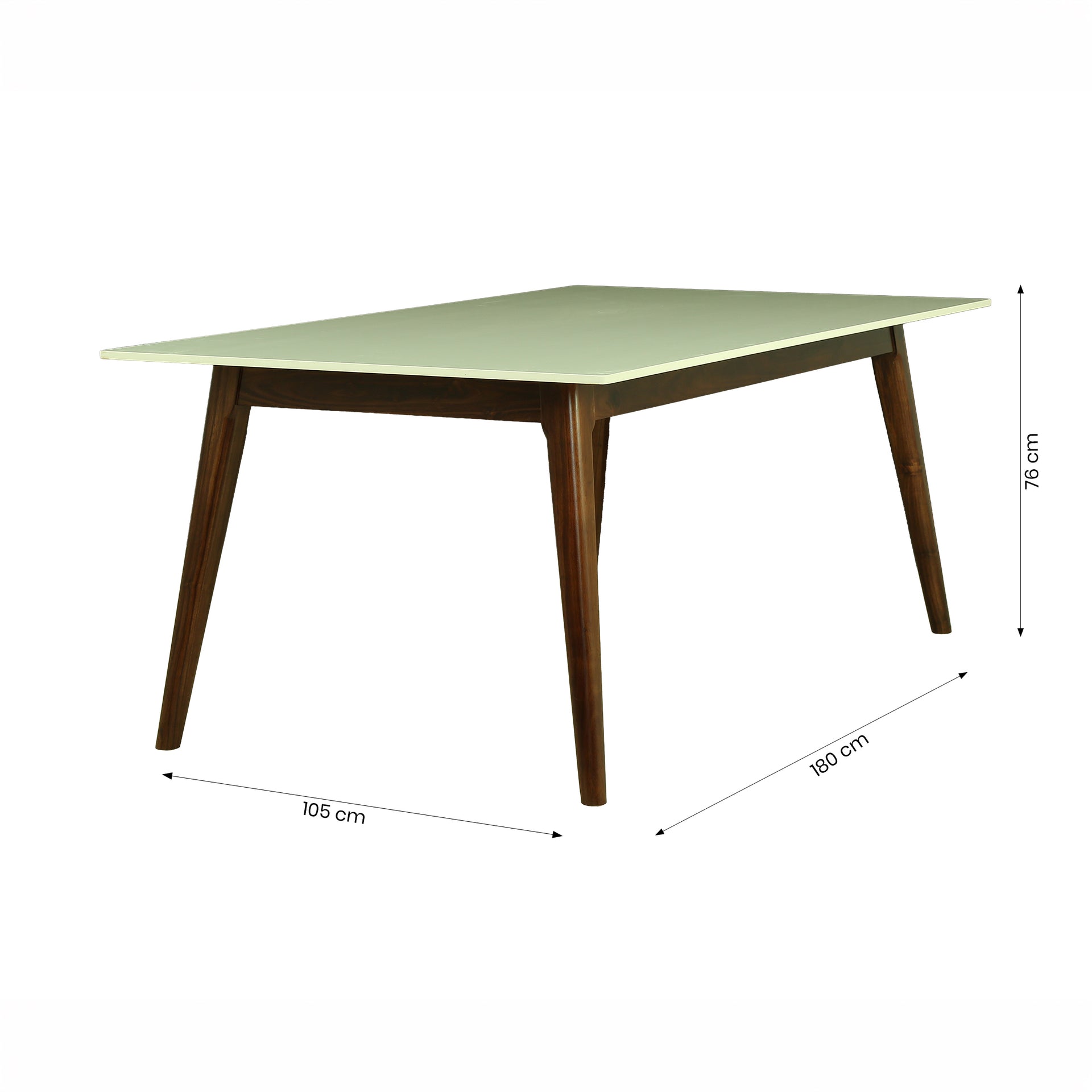 ZDY-FTT 06-Dining Table 6 Seater With Marble Top