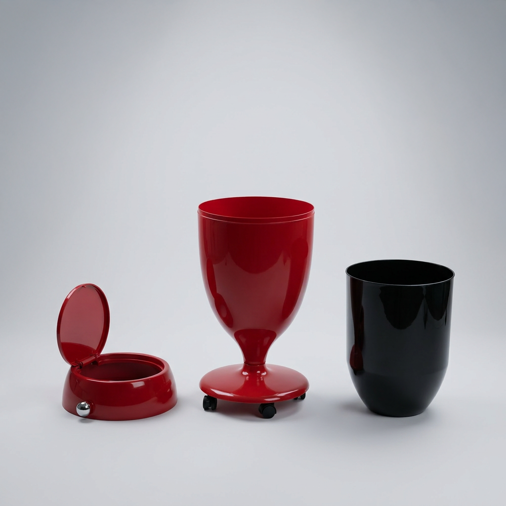 Floor Standing Dustbin by Zodiya