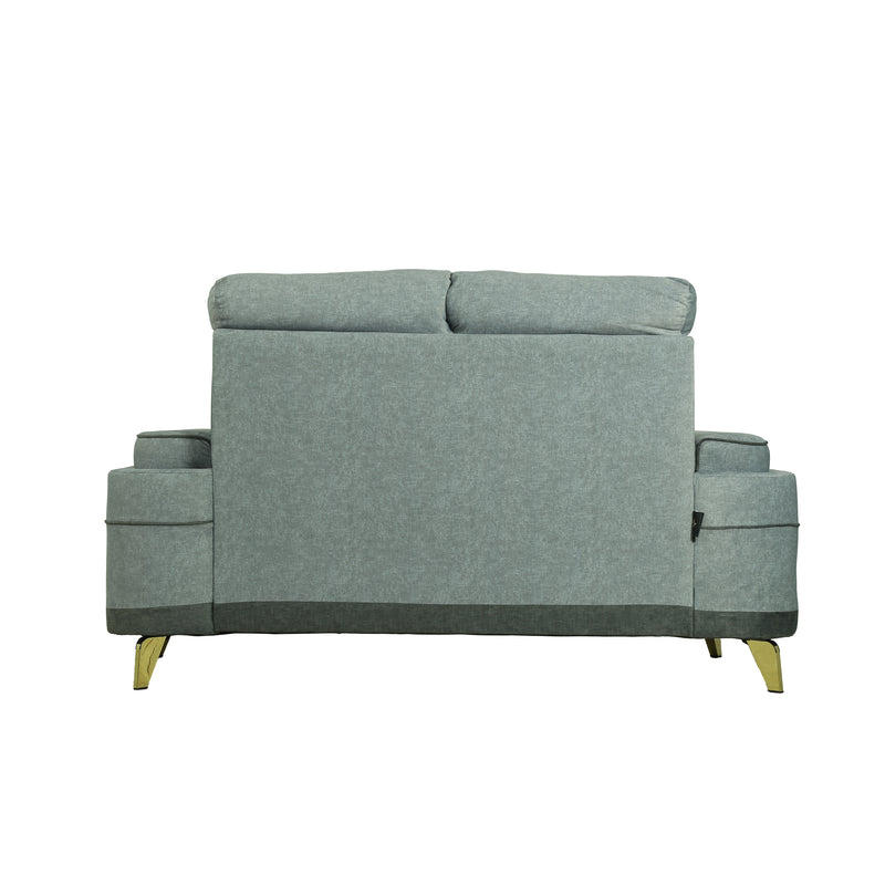 ZDY-MS-Milan sofa 2 Seater Omega grey-17562-3