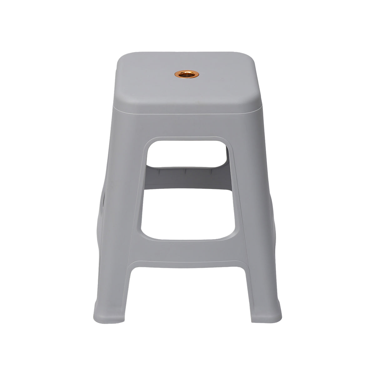 Grey Plastic Stool By Zodiya