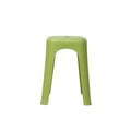 Green Plastic Stool By Zodiya