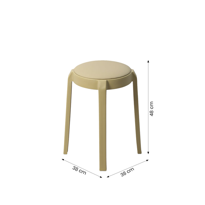 ZDY-PU Seating Stool - Coffee Brown WF063135-18691-2