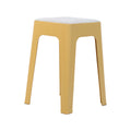 Beige Fabric Seating Stool by Zodiya