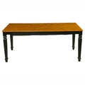 Dark Engineered Wood 6 Seater Dining Table by Zodiya