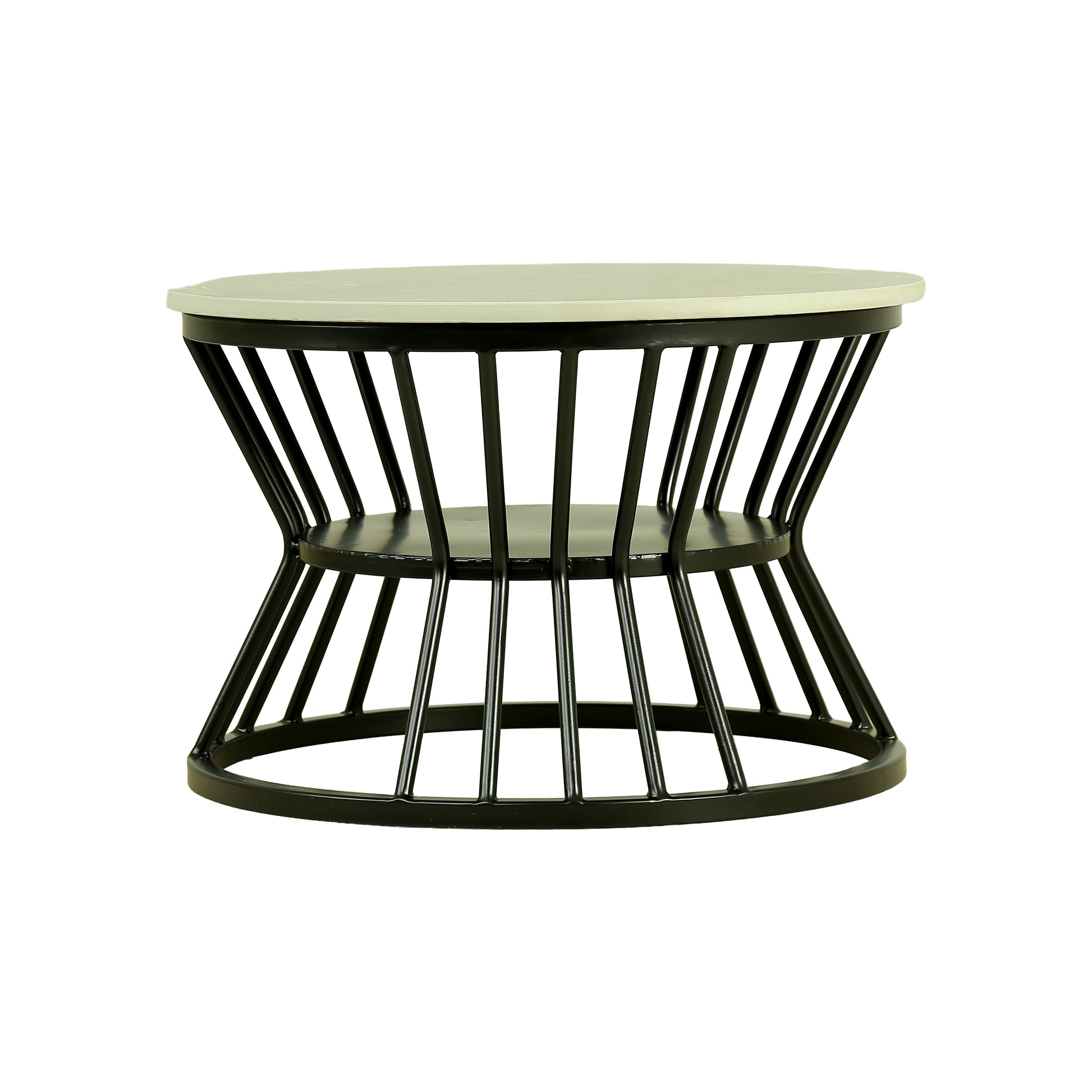 ZDY-ARI- Side Table Mix Gold 58.5x58.5x39 BLACK-3