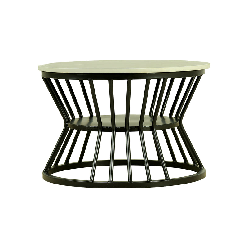 ZDY-ARI- Side Table Mix Gold 58.5x58.5x39 BLACK-3