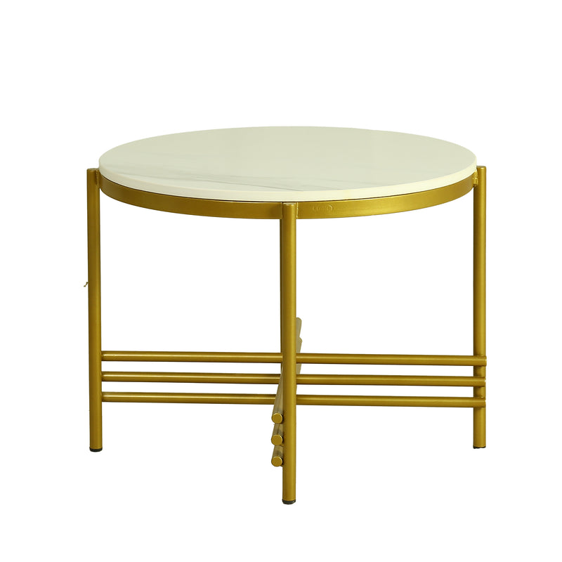 ZDY-BTP14-Side Table  Mixed Gold 60x60x45-4