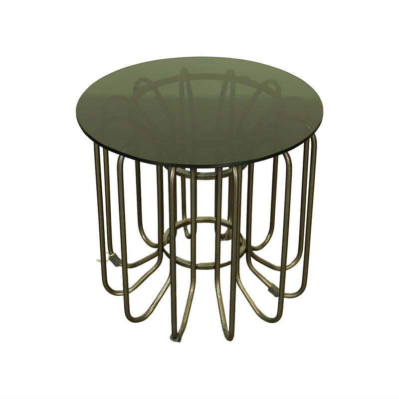 ZDY-MH41 Side Table Glass Top-3