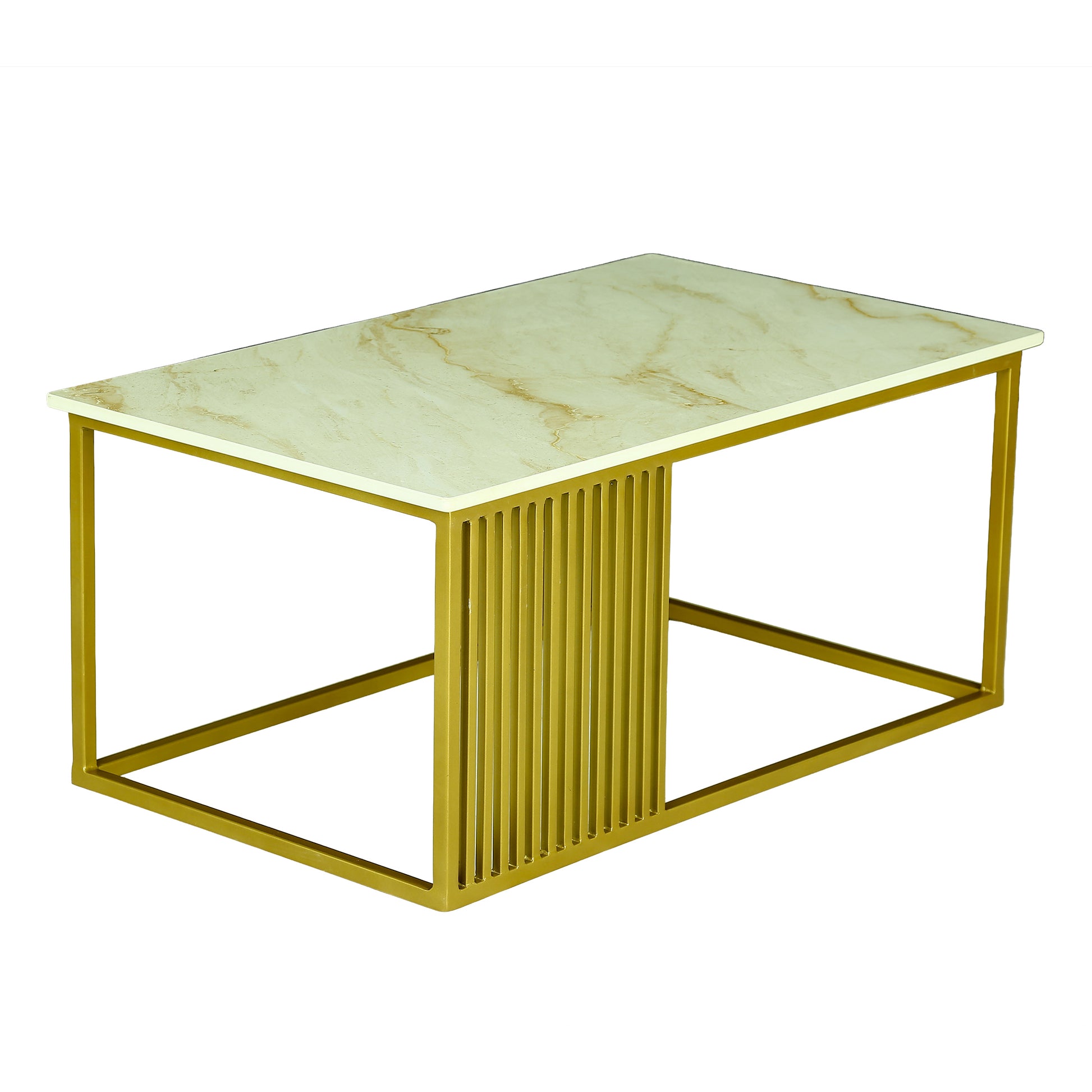 ZDY-ATP27-Coffee table Mixed Gold 102x58.5x46-15319-4