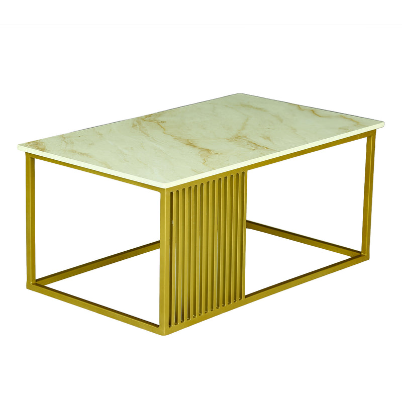 ZDY-ATP27-Coffee table Mixed Gold 102x58.5x46-15319-4