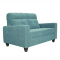 Modern Blue Fabric 2 Seater Sofa by Zodiya