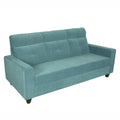Bejeu Teal Fabric 3 Seater Sofa by Zodiya