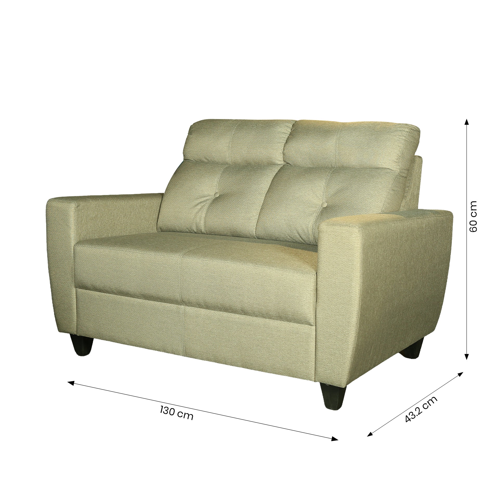 ZDY-Comely Fabric Sofa 2 seater-13865