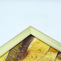 3D Gold Crystal Canvas Wall Frame By Zodiya