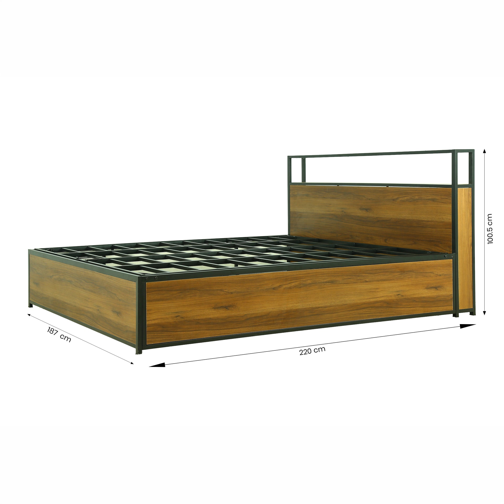 Poise King Size Bed by Zodiya