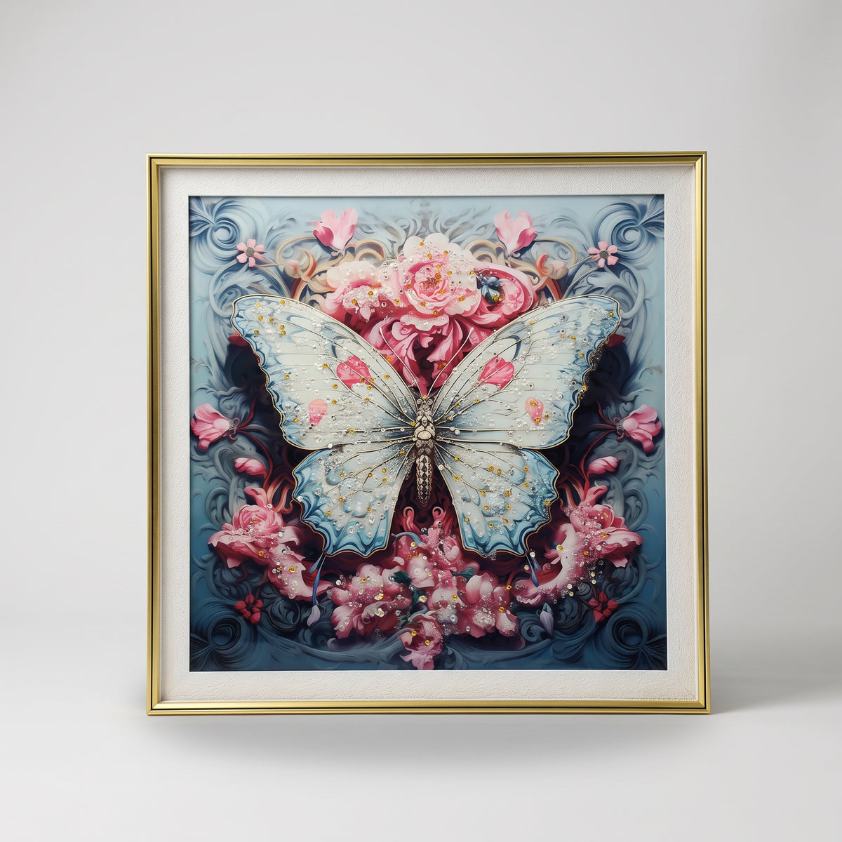 Wall Frame (Butterfly Art) By Zodiya