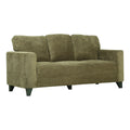 Hiro Velvet Fabric 3 Seater Sofa by Zodiya