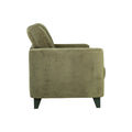 Hiro Velvet Fabric 3 Seater Sofa by Zodiya