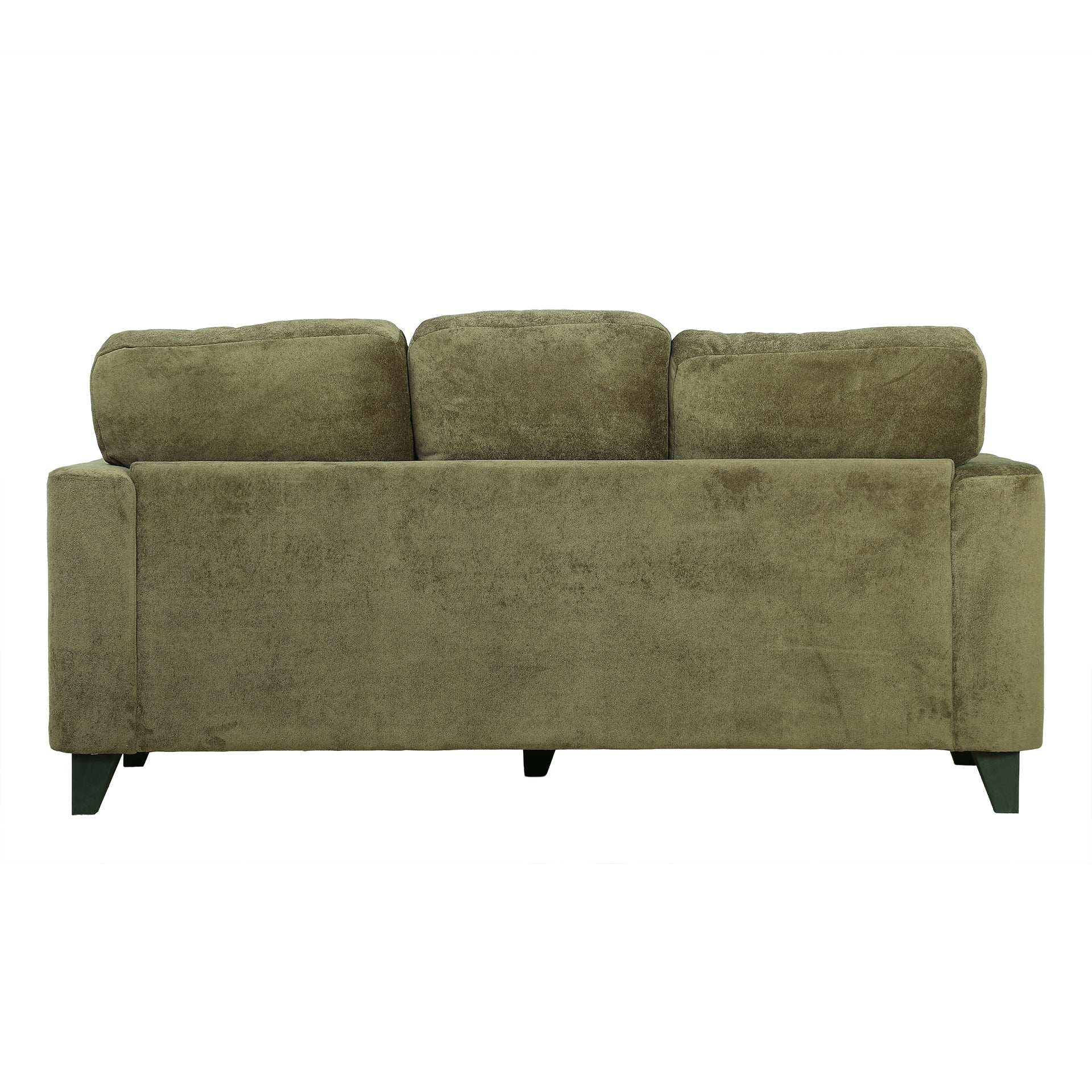 Hiro Velvet Fabric 3 Seater Sofa by Zodiya-4