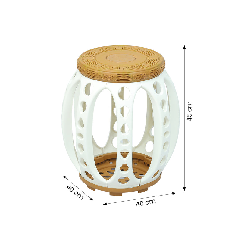 ZDY-Foldable Stool - YELLOW -WF049551-"19709-2