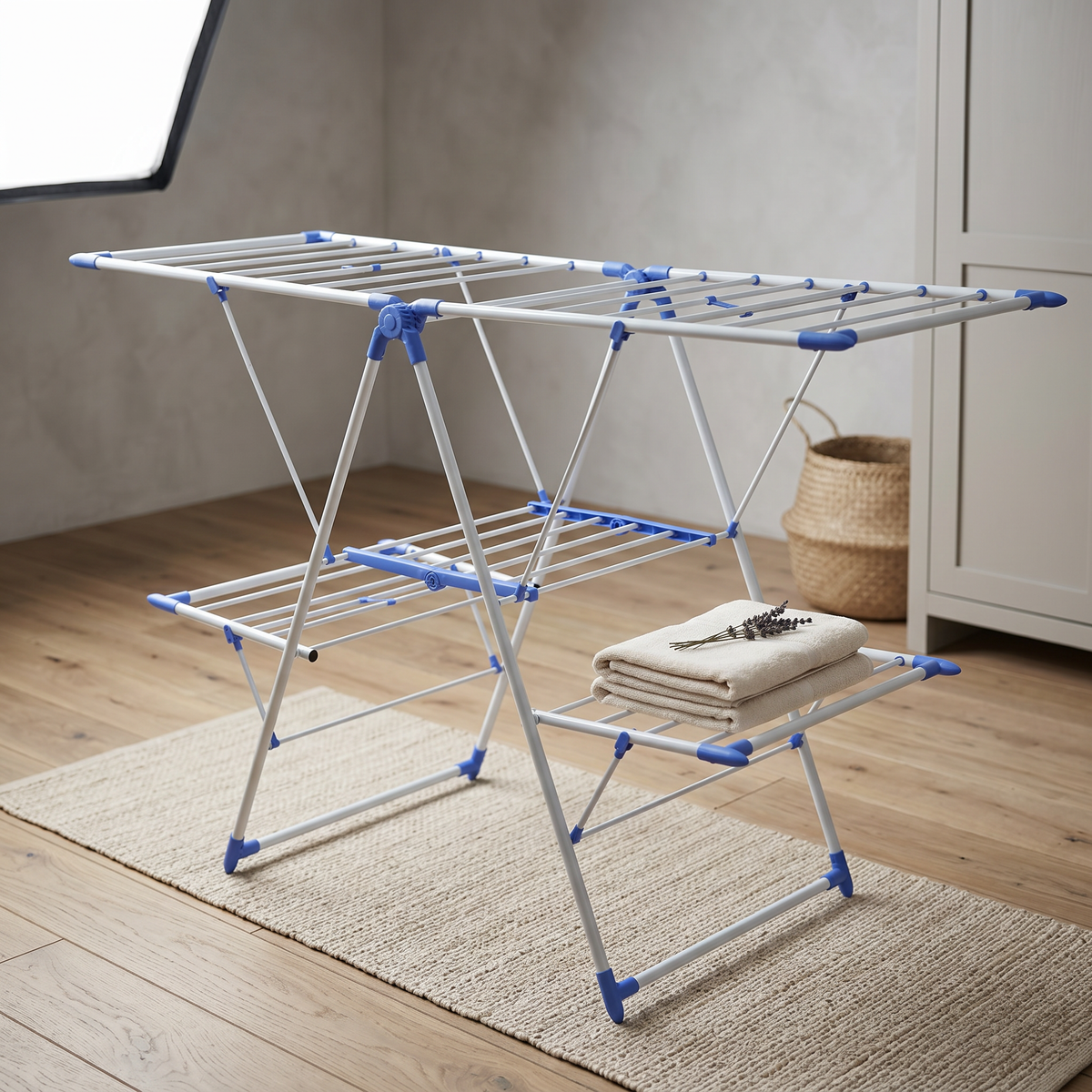 Plastic Cloth Dryer Stand by Zodiya