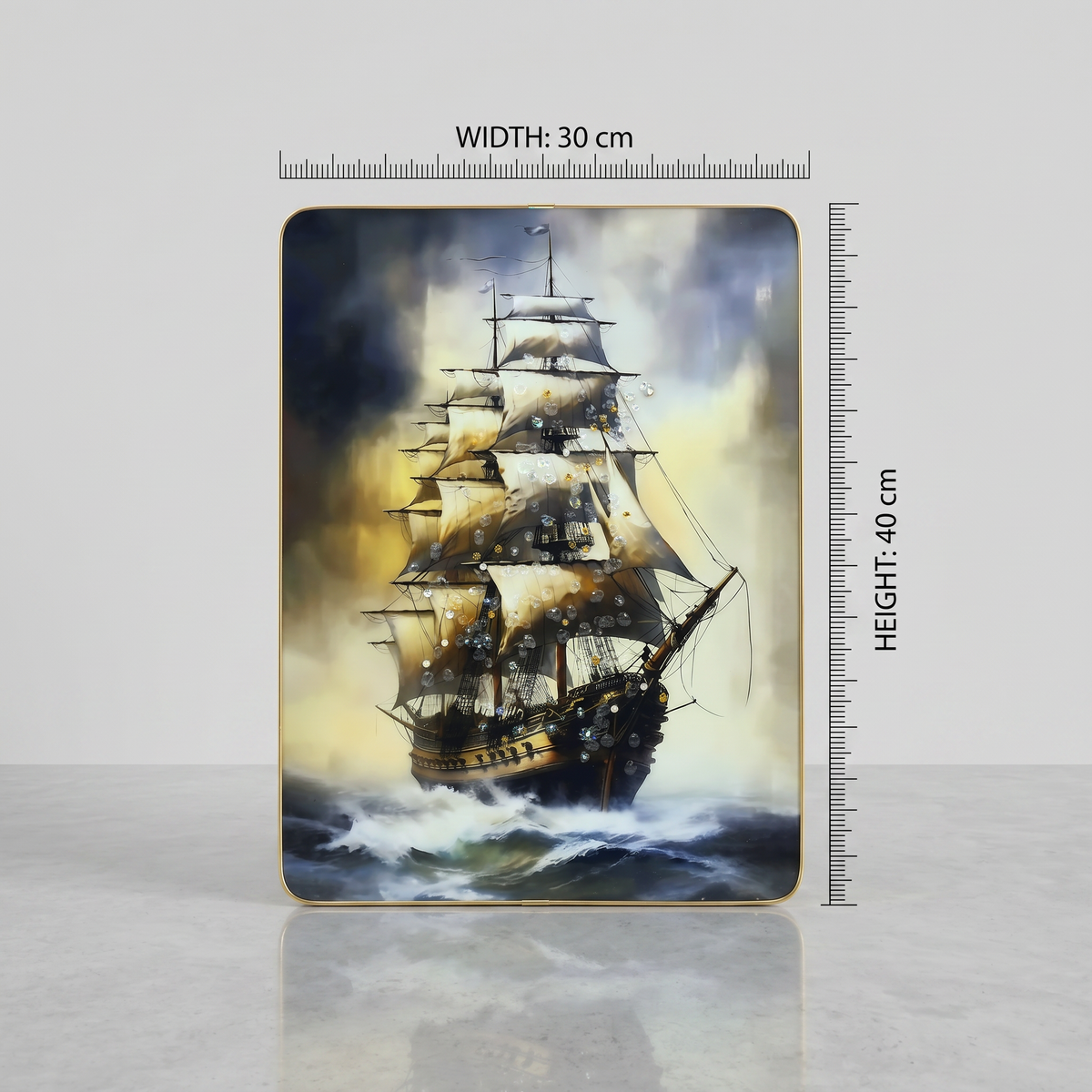 Ship Wall Frame by Zodiya