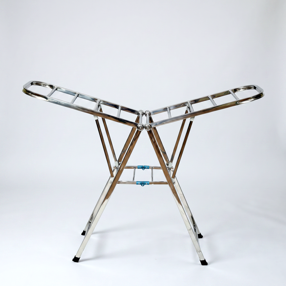 Foldable Metal Cloth Dryer Stand by Zodiya