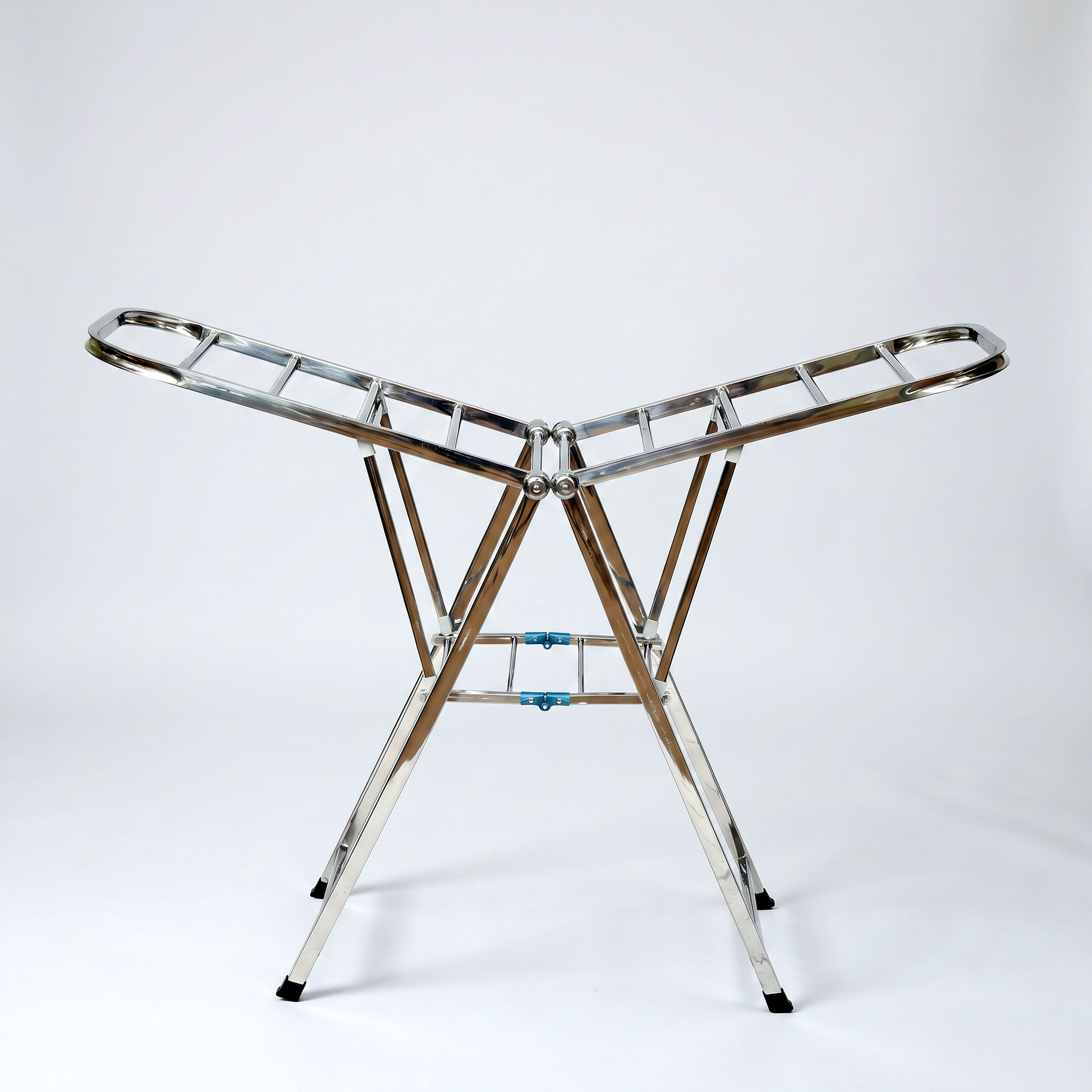 Foldable Metal Cloth Dryer Stand by Zodiya-3