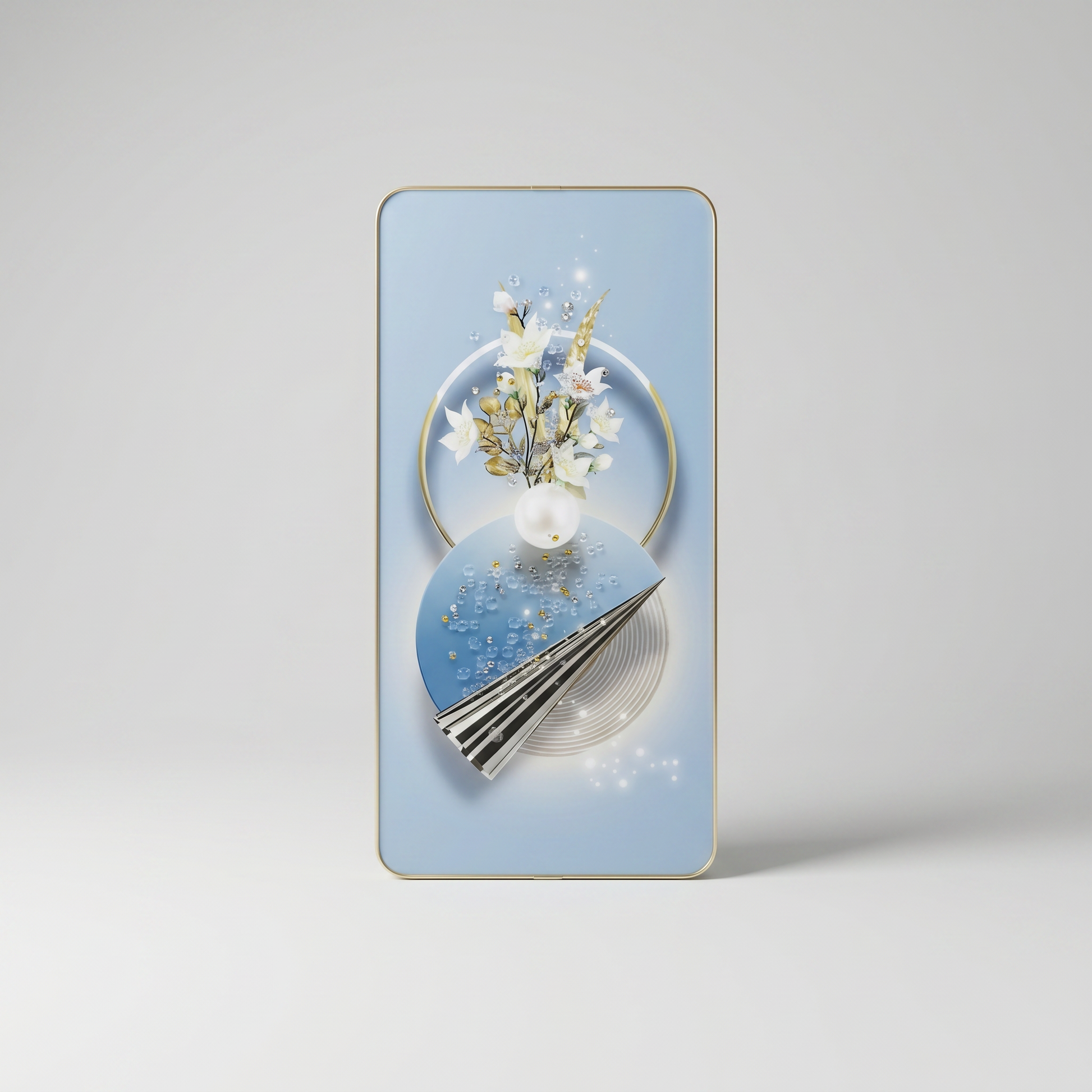 Shining Flowers Wall Frame by Zodiya-6