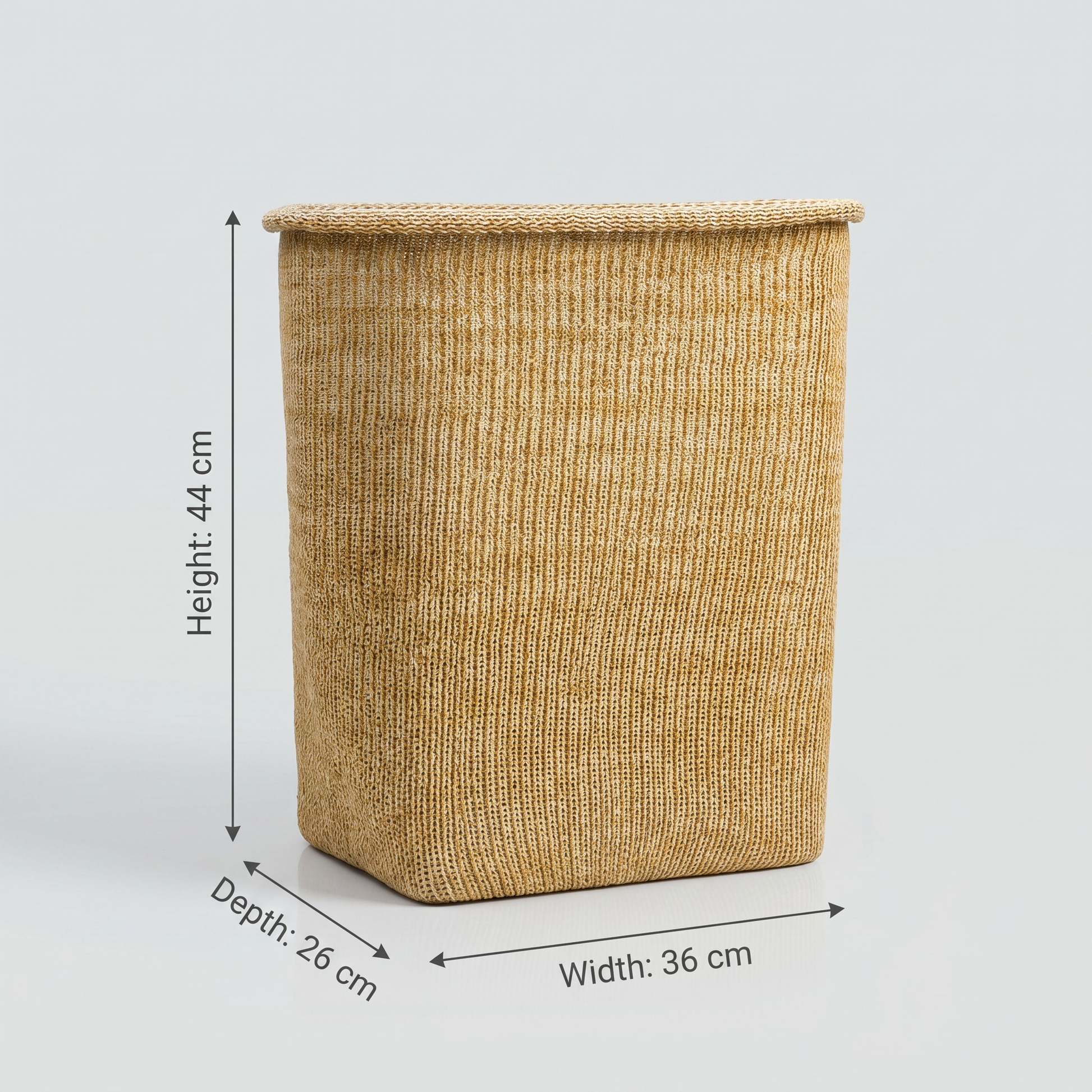Jute Laundry Bucket by Zodiya-2