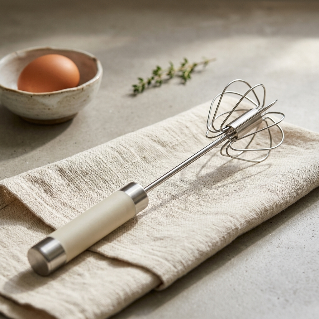 Round Egg Whisk by Zodiya