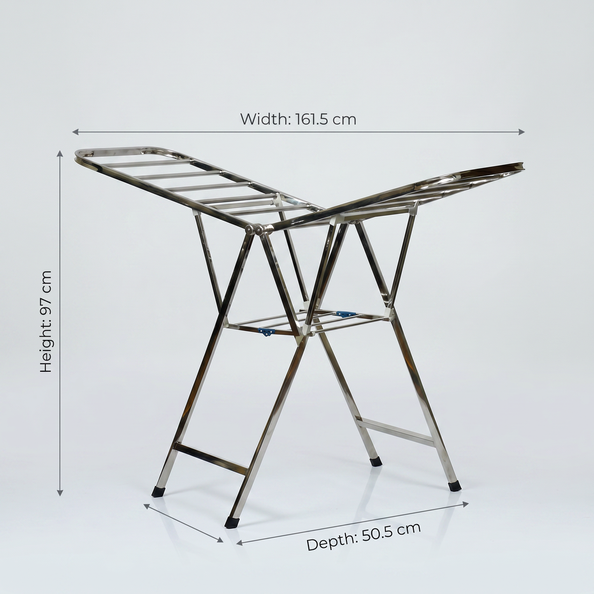 Steel Cloth Dryer Stand by Zodiya