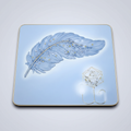 Blue leaf Picture Frame by Zodiya
