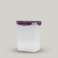 Purple Plastic Food Storage Box By Zodiya