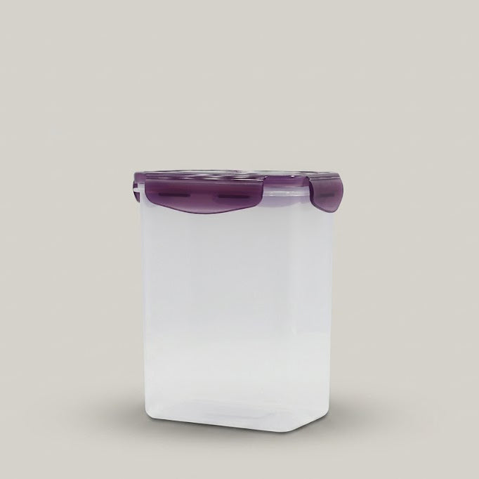 Purple Plastic Food Storage Box By Zodiya
