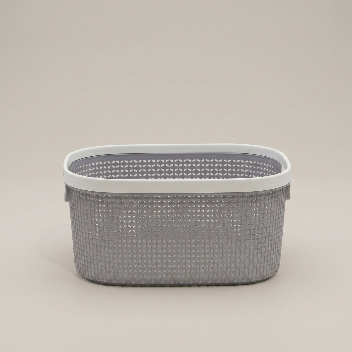 Grey Multi Purpose Organiser Basket By Zodiya