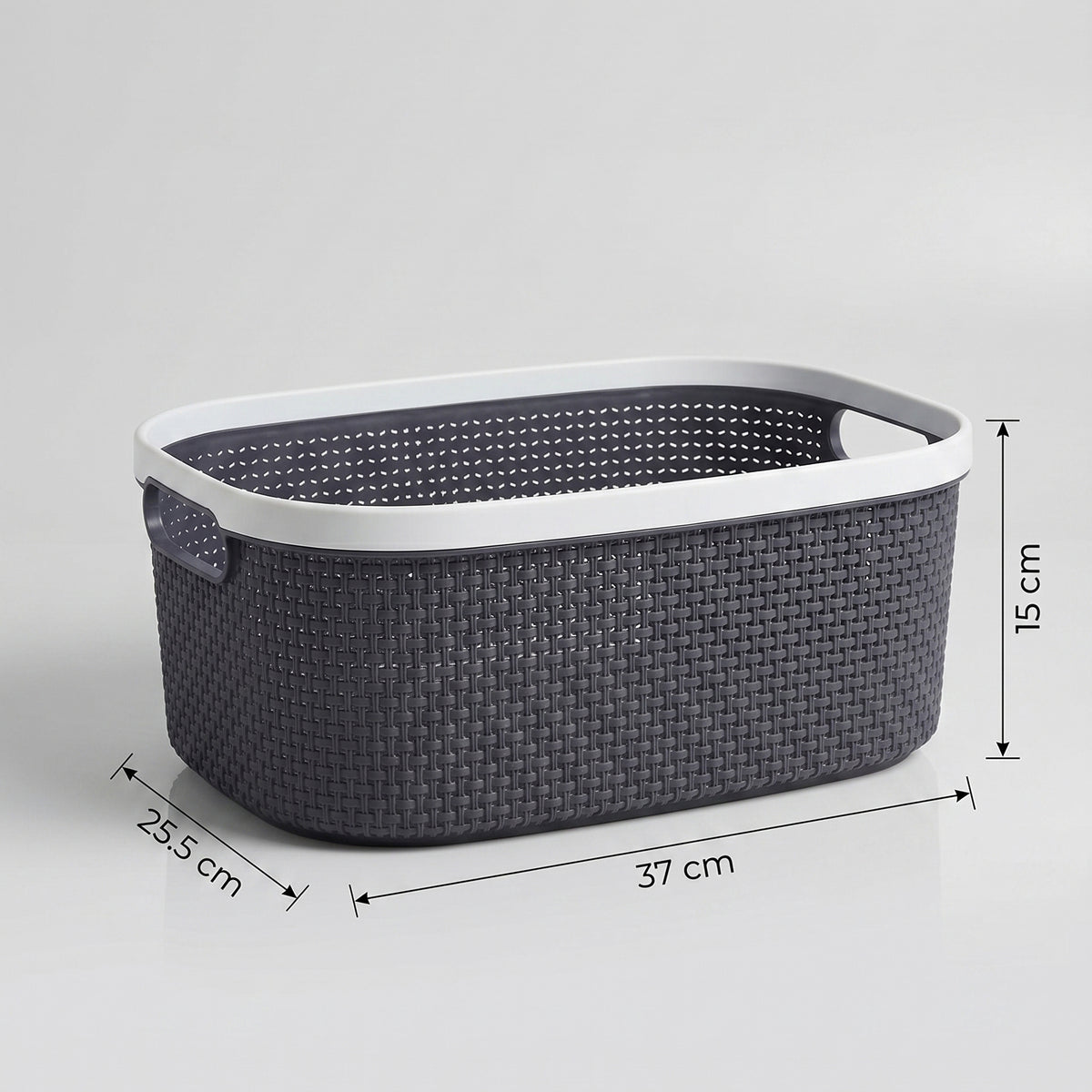 Black Multipurpose Organiser Basket By Zodiya