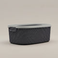 Black Multipurpose Organiser Basket By Zodiya