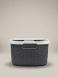 Black Multipurpose Organiser Basket By Zodiya