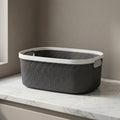 Black Multipurpose Organiser Basket By Zodiya